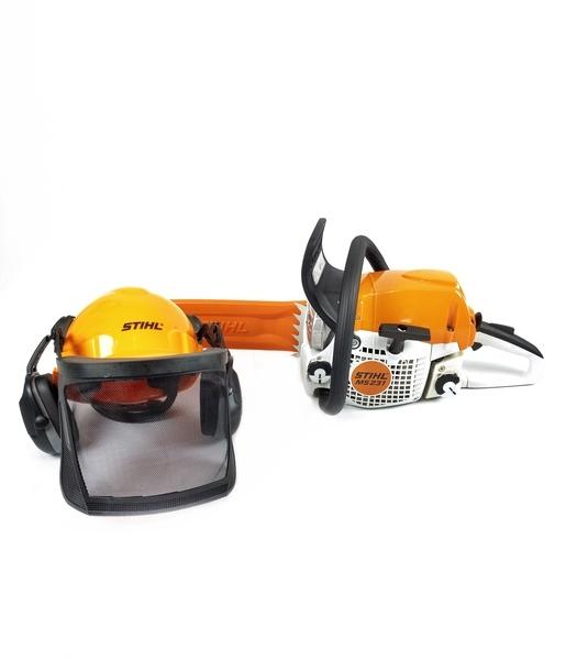 Pilarka spalinowa Stihl MS231 - kask